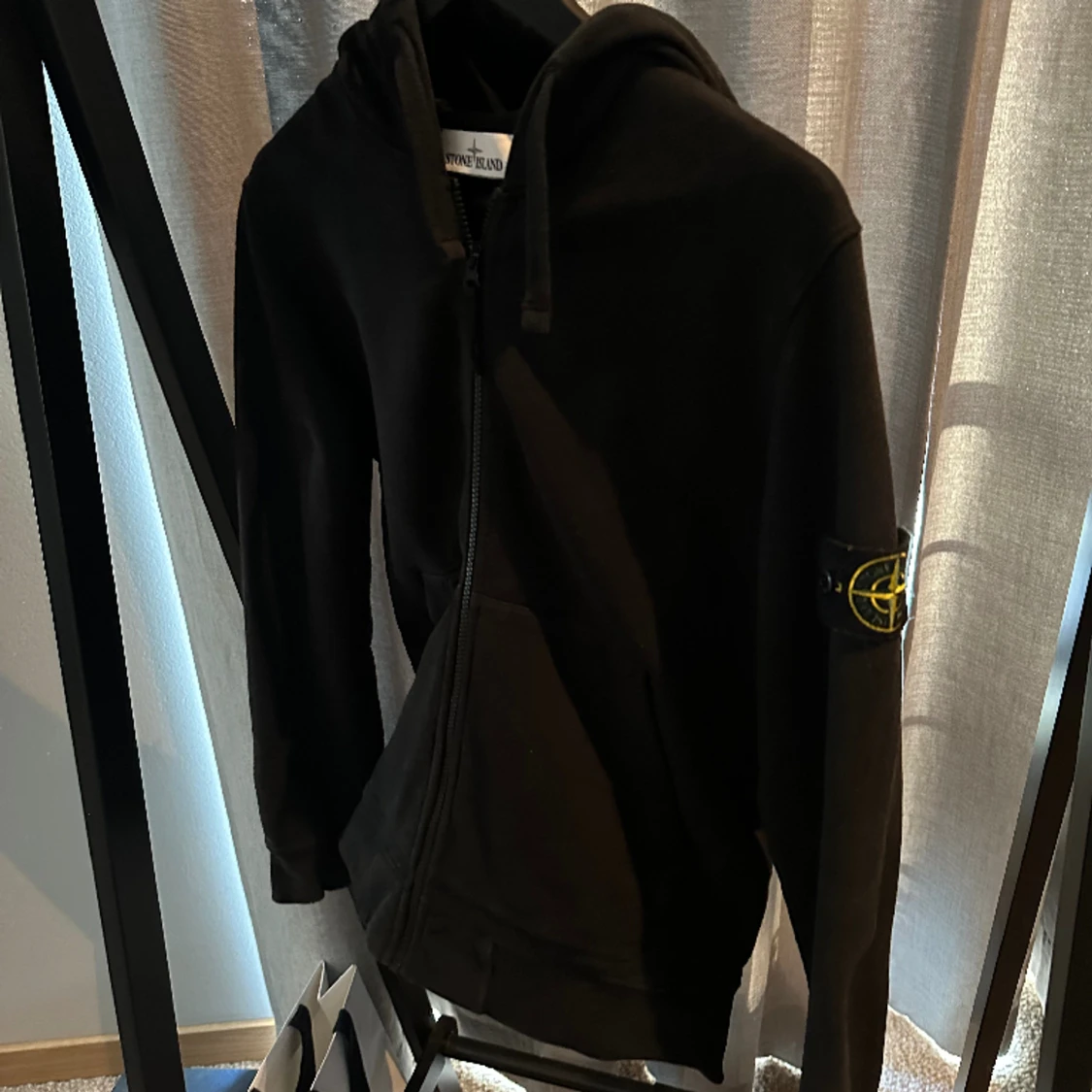 Stone island zip hoodie 