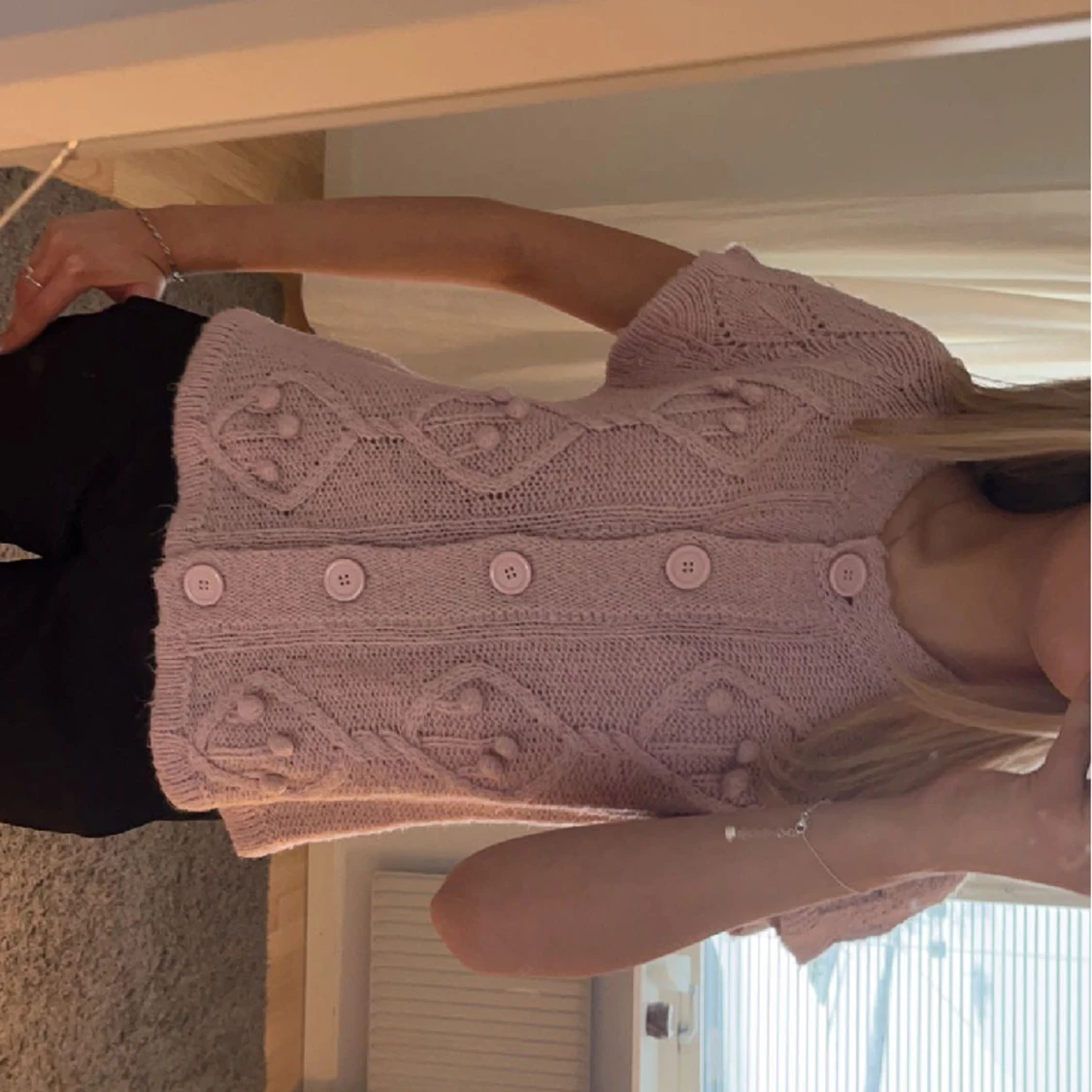 Stickad t shirt  - 90