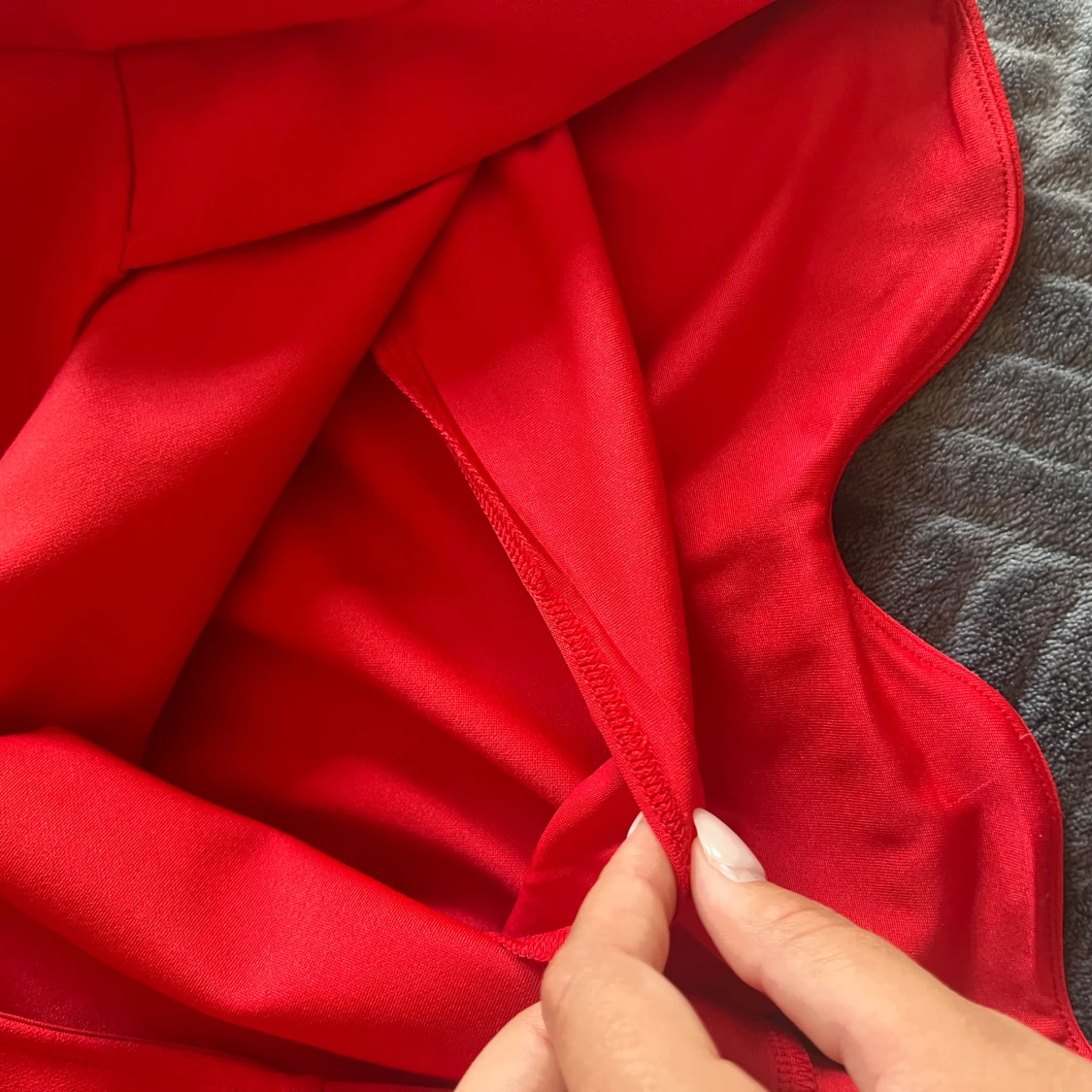 Röd långärmad topp från H&M - 92