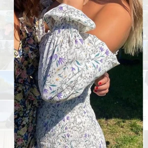 drömklänning - Så fin klänning! liknar den som Linn alhborg har på bilden (vet inte om de är samma märke) Men klänningen är i fint skick! Säljer då den inte kommer till användning🩷Är i storlek 40 men passar 38/40