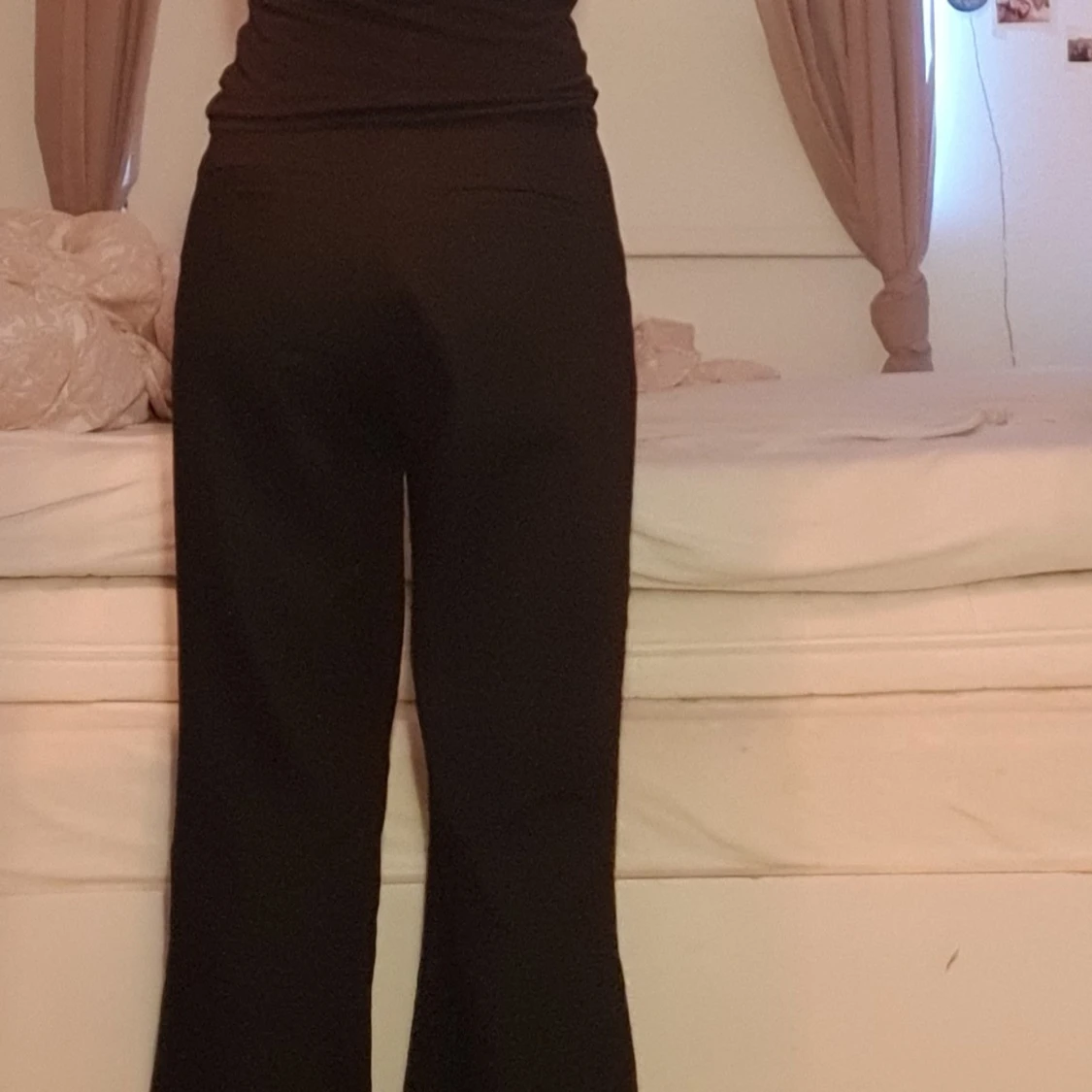 Svarta kostymbyxor  - 92
