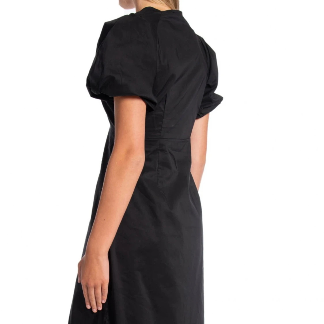 Neo Noir Illana poplin dress
