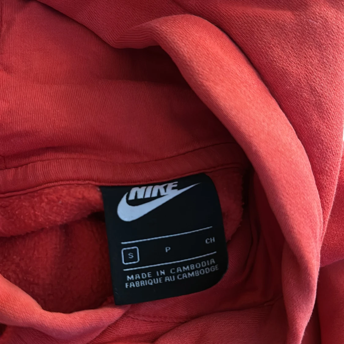 Röd Nike Hoodie - 92