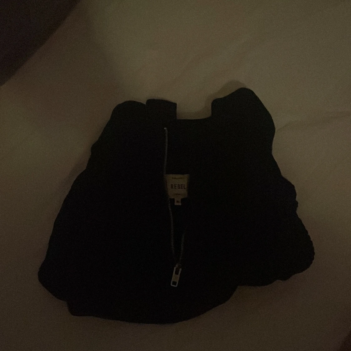 Half Zip stickad tröja - 91