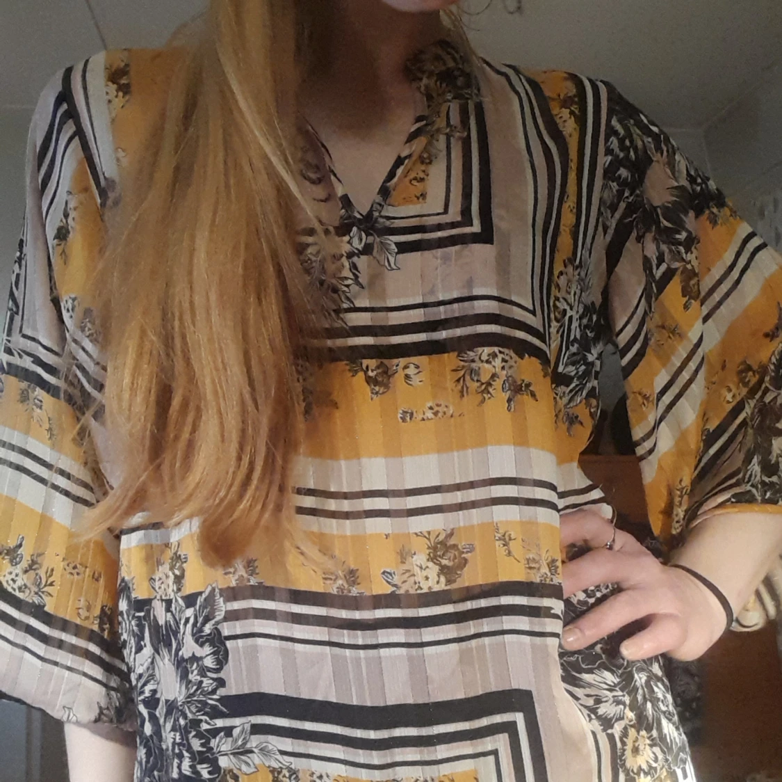 Luftig Blus, ny - 91