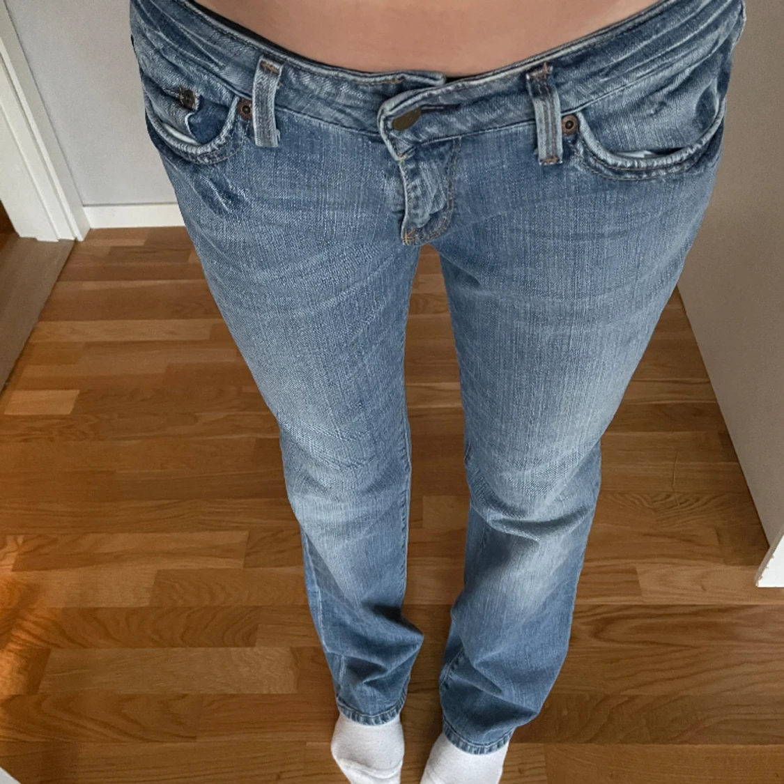 Super snygga lågmidjade lee jeans!⭐️
