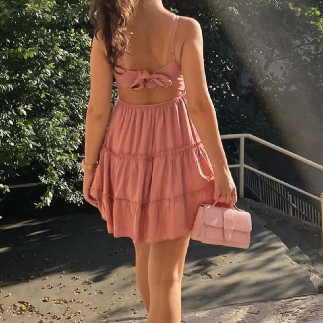 Rosa klänning  - 90