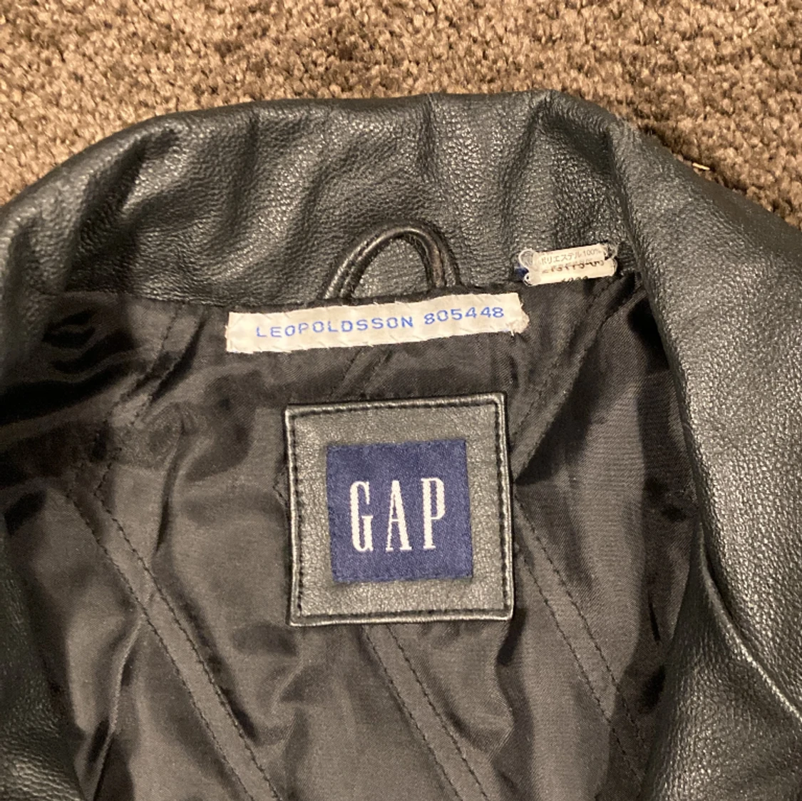 Gap läderjacka - 90