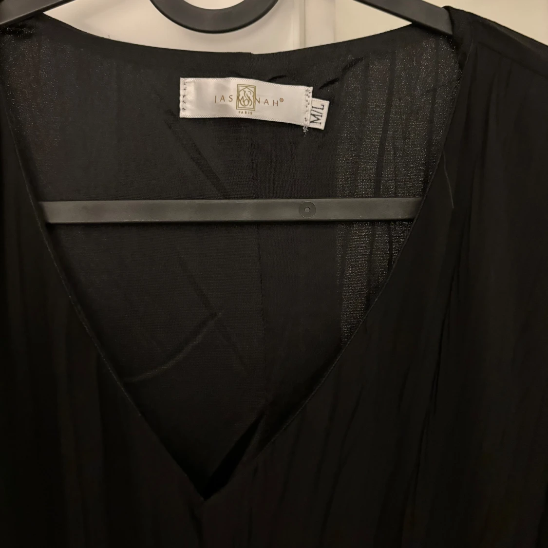 Svart maxi klänning  - 4