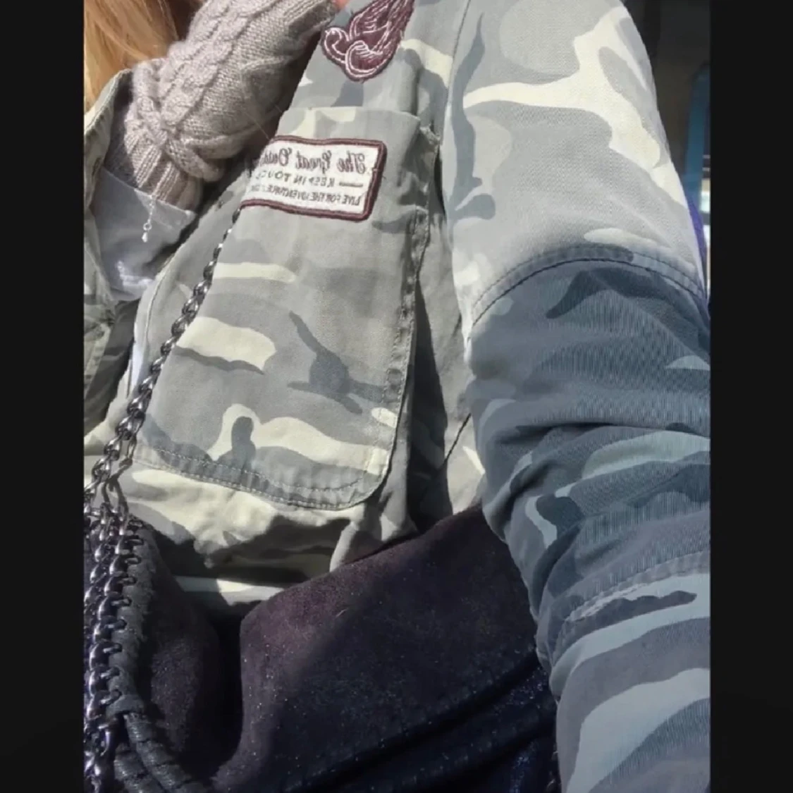 Zara kamouflage jacka - 1