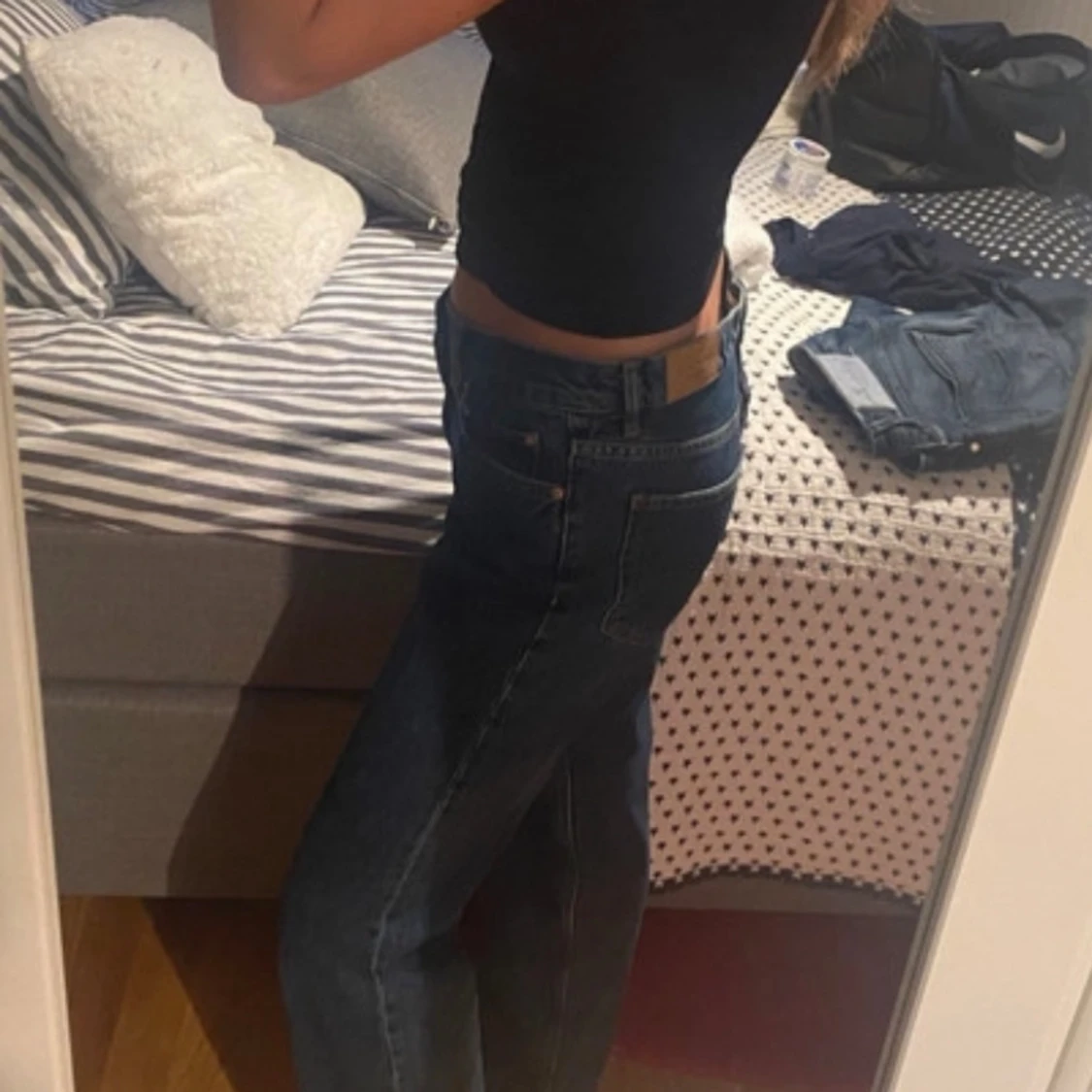 Lågmidjade jeans - 90