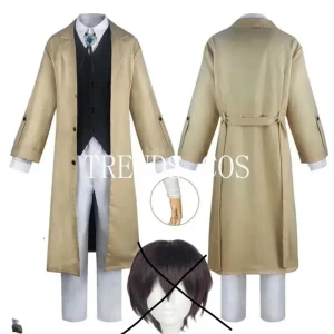 Dazai cosplay - Peruk ingår inte