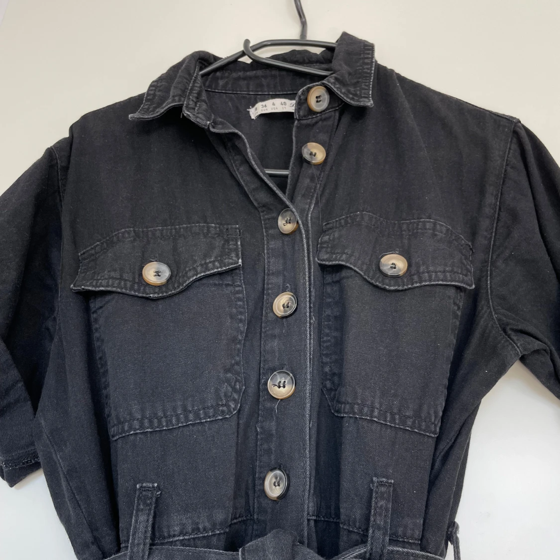 Svart jeansklänning från Denim & Co - 90