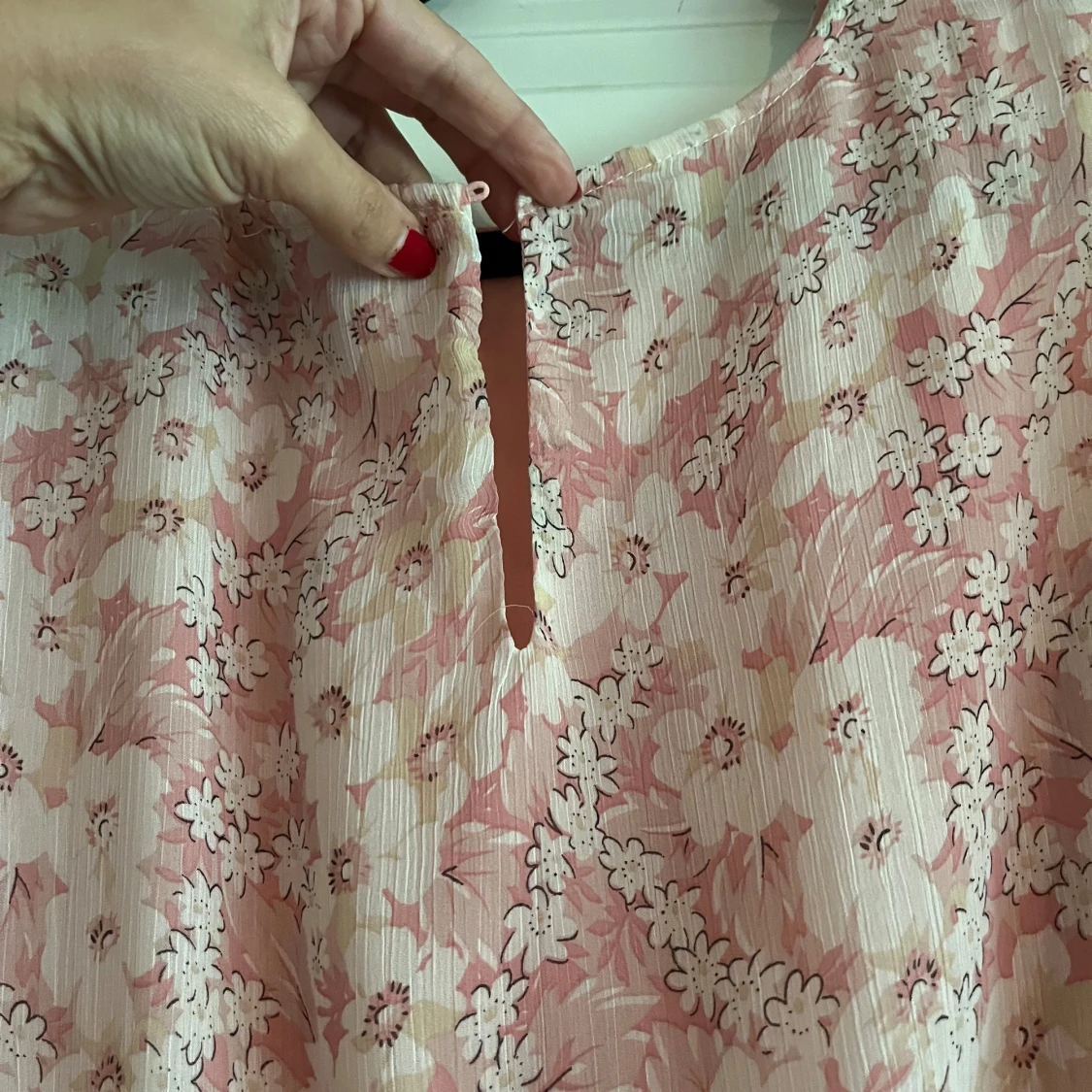 Blommig klänning - 90