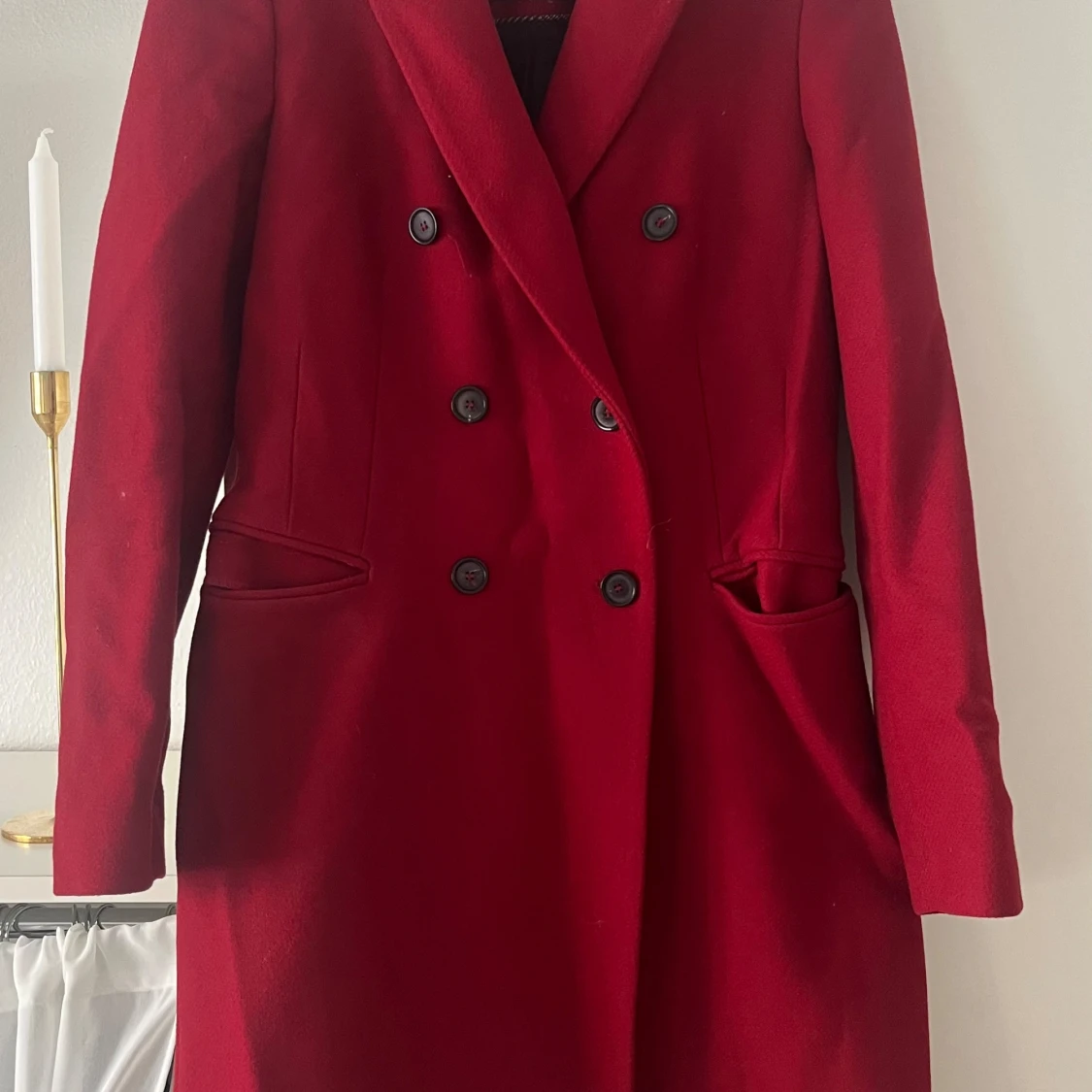 Red tailored coat  - 91