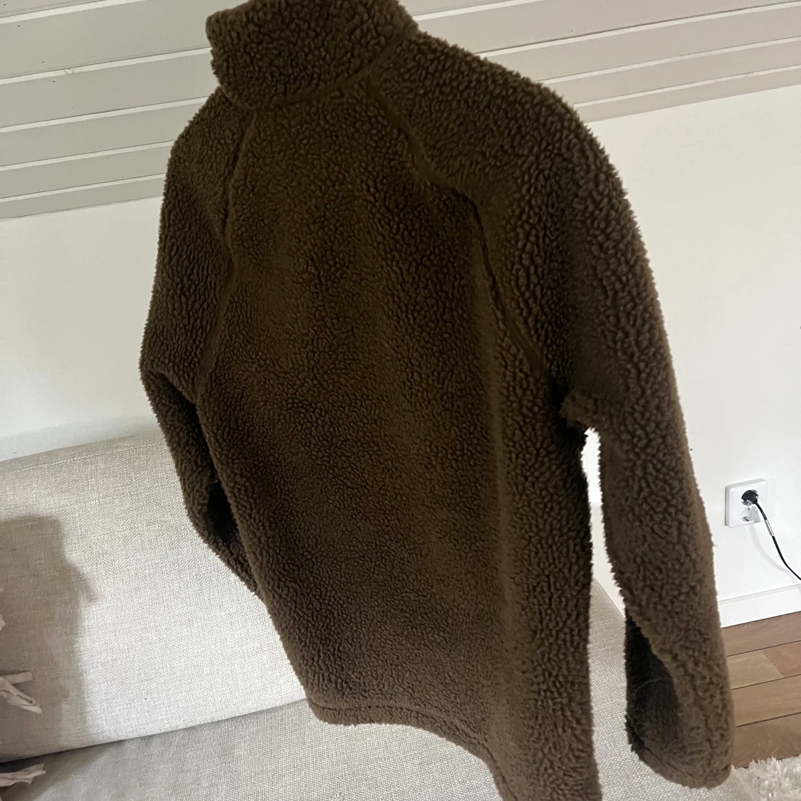 Brun teddyjacka - 91