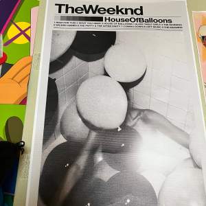 The weekend, house of balloons poster/canvas 40x61