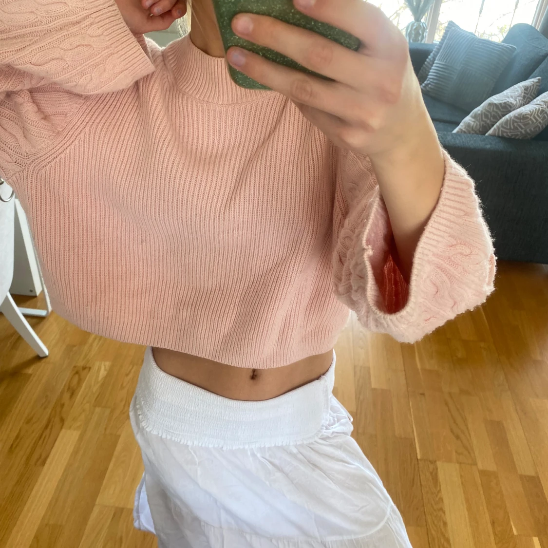 Jättesöt stickad tröja!! - 90