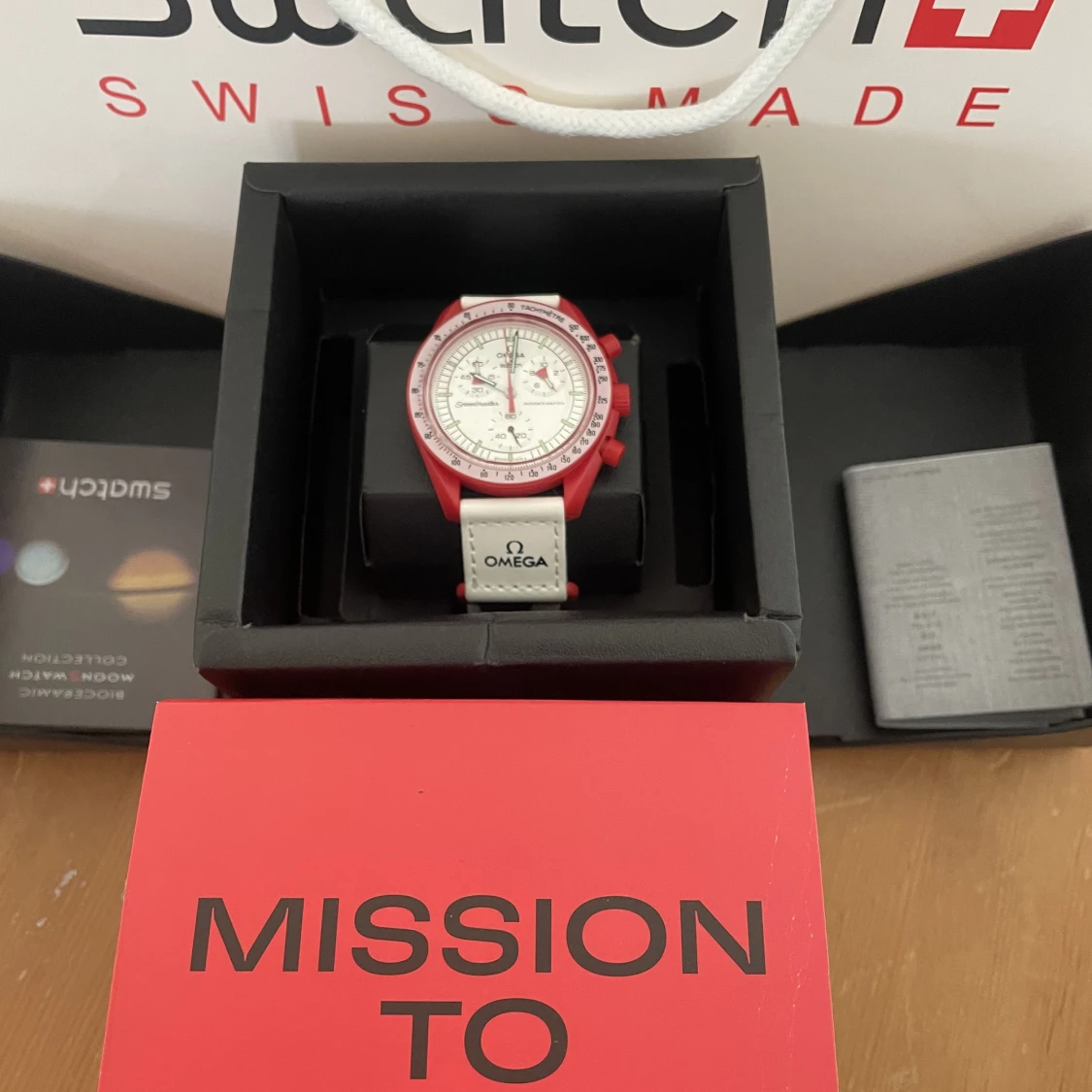 Omega x swatch Mars 