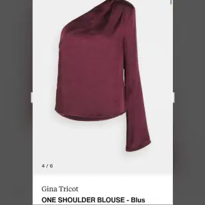 One shoulder blus från Gina Tricot 