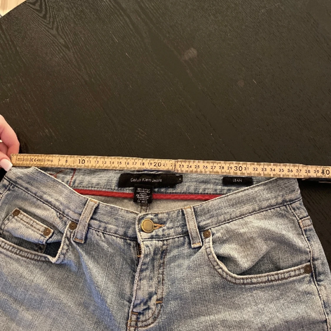 Lågmidjade bootcut jeans - 93