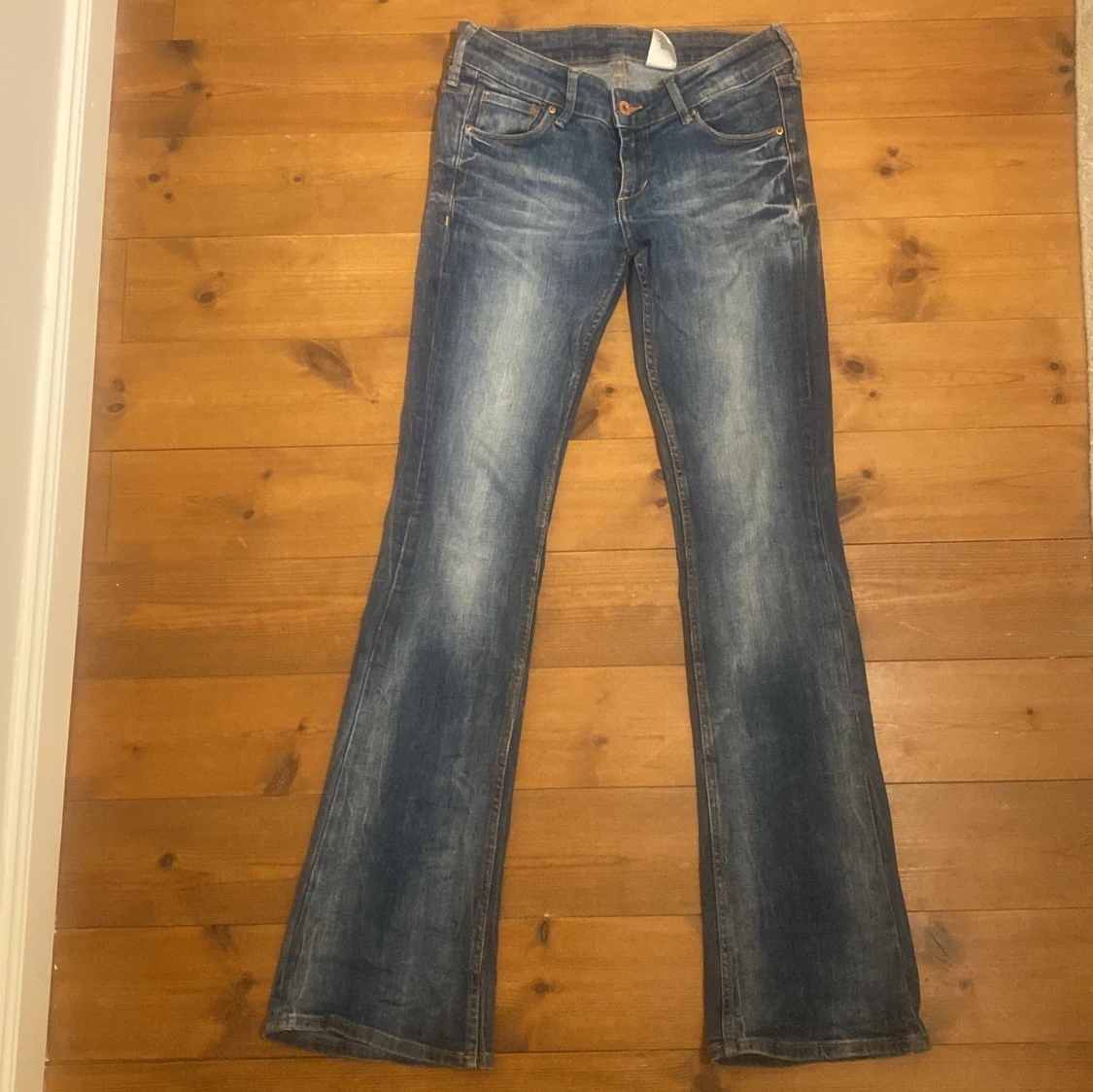 Lågmidjade jeans