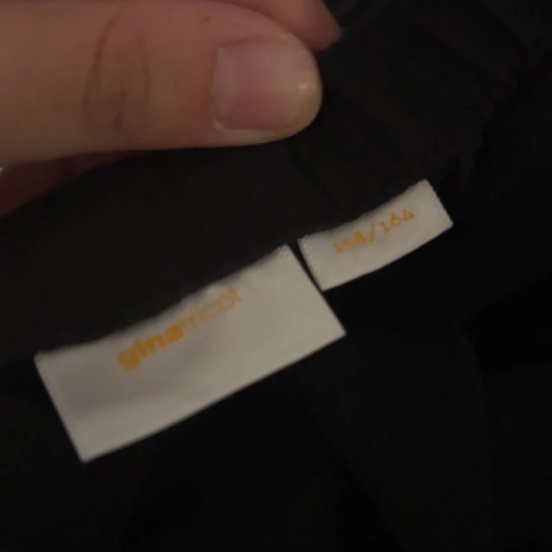 Svarta Linnebyxor - 91