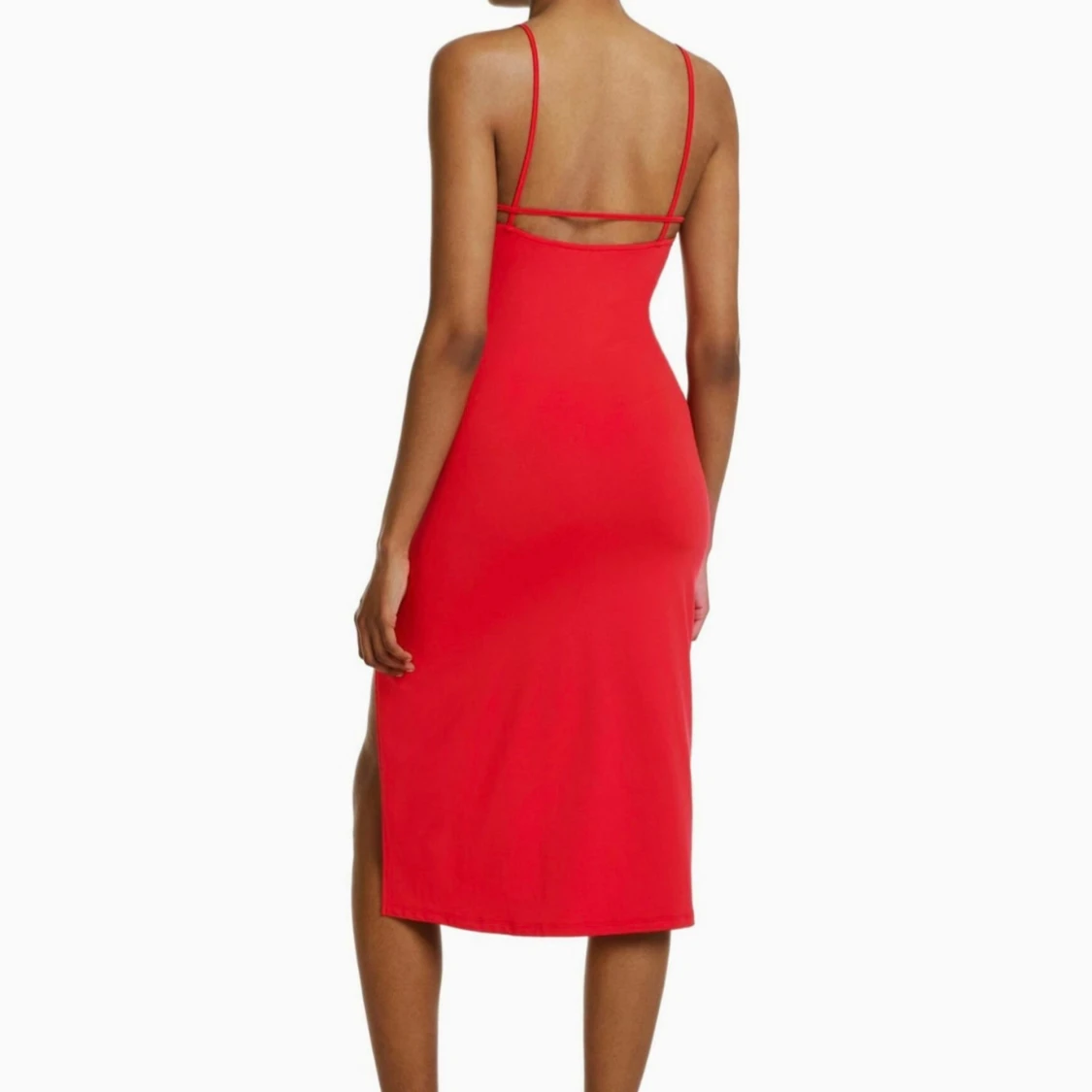 Röd snygg klänning - 90