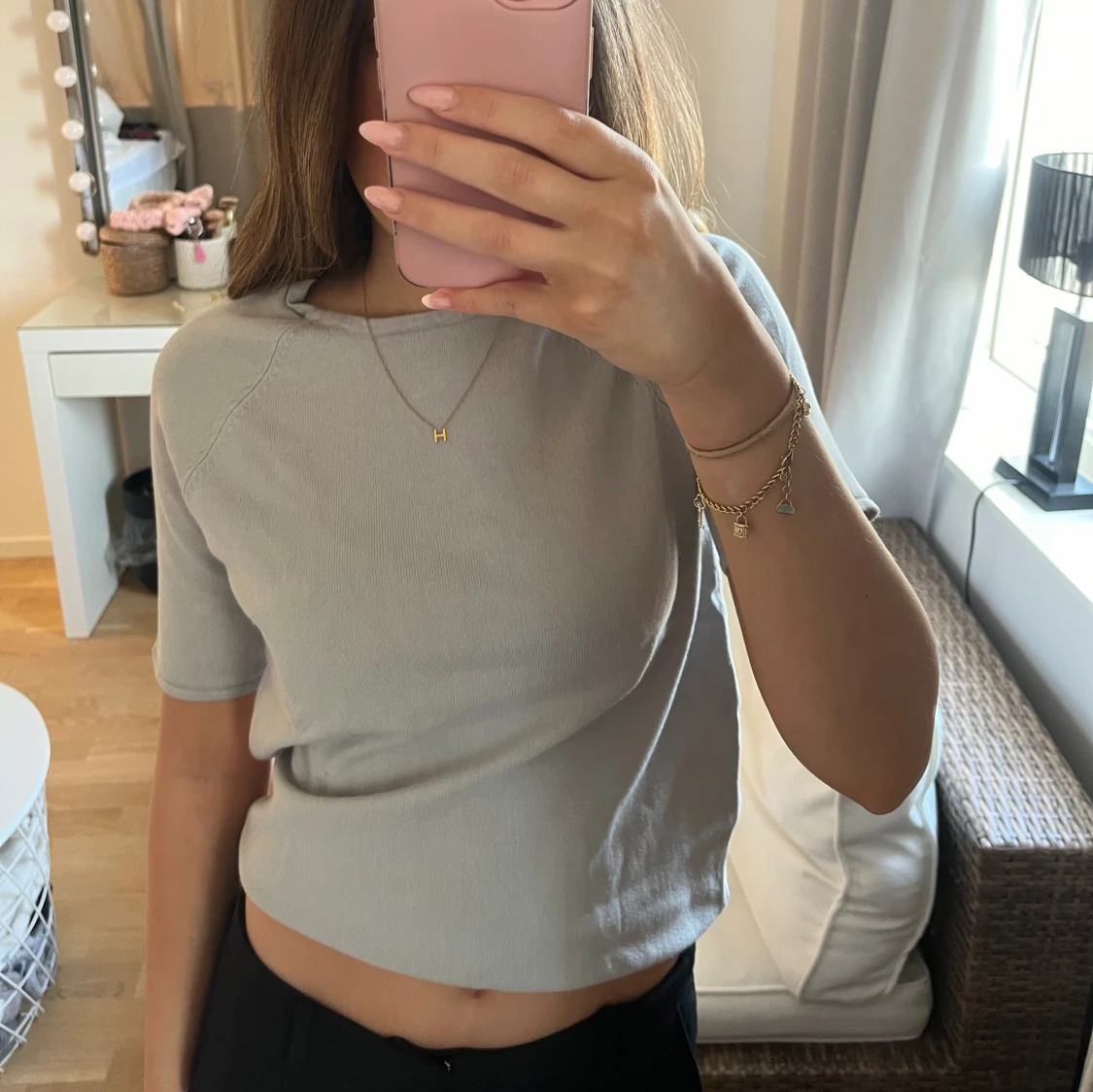 Trekvartsärm tröja  - 91