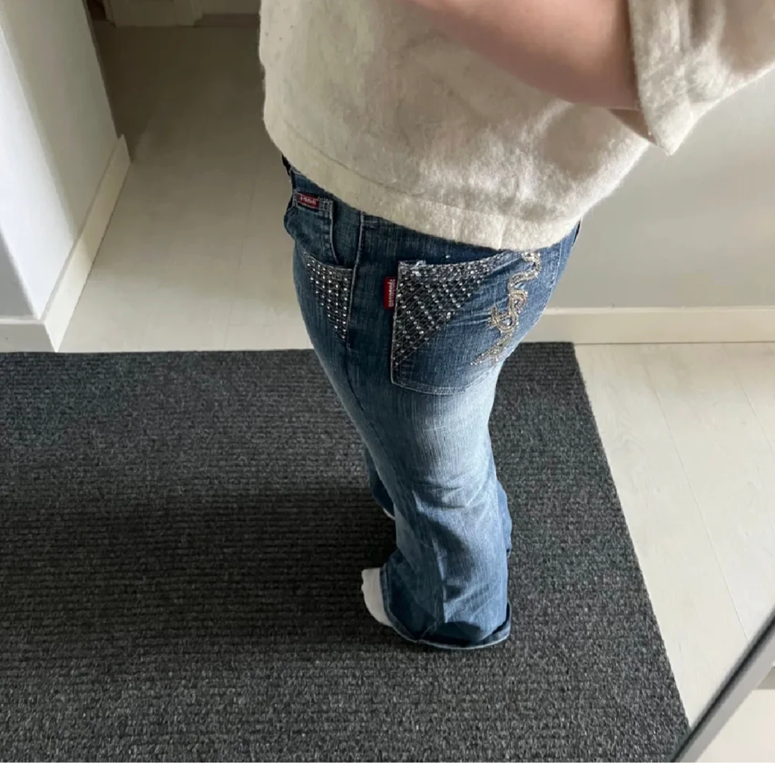 Lågmidjade jeans  - 91