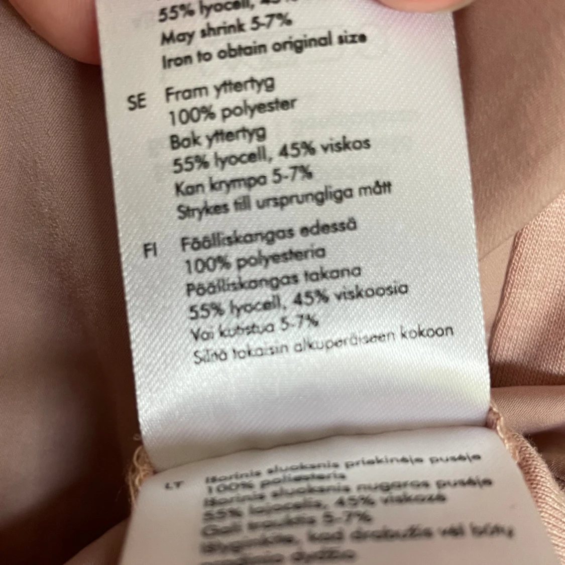 Gammalrosa enkel topp  - 91