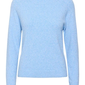  Ljusblå stickad tröja  - Säljer denna super fina tröja från Vero Moda  då jag inte använder den längre💗