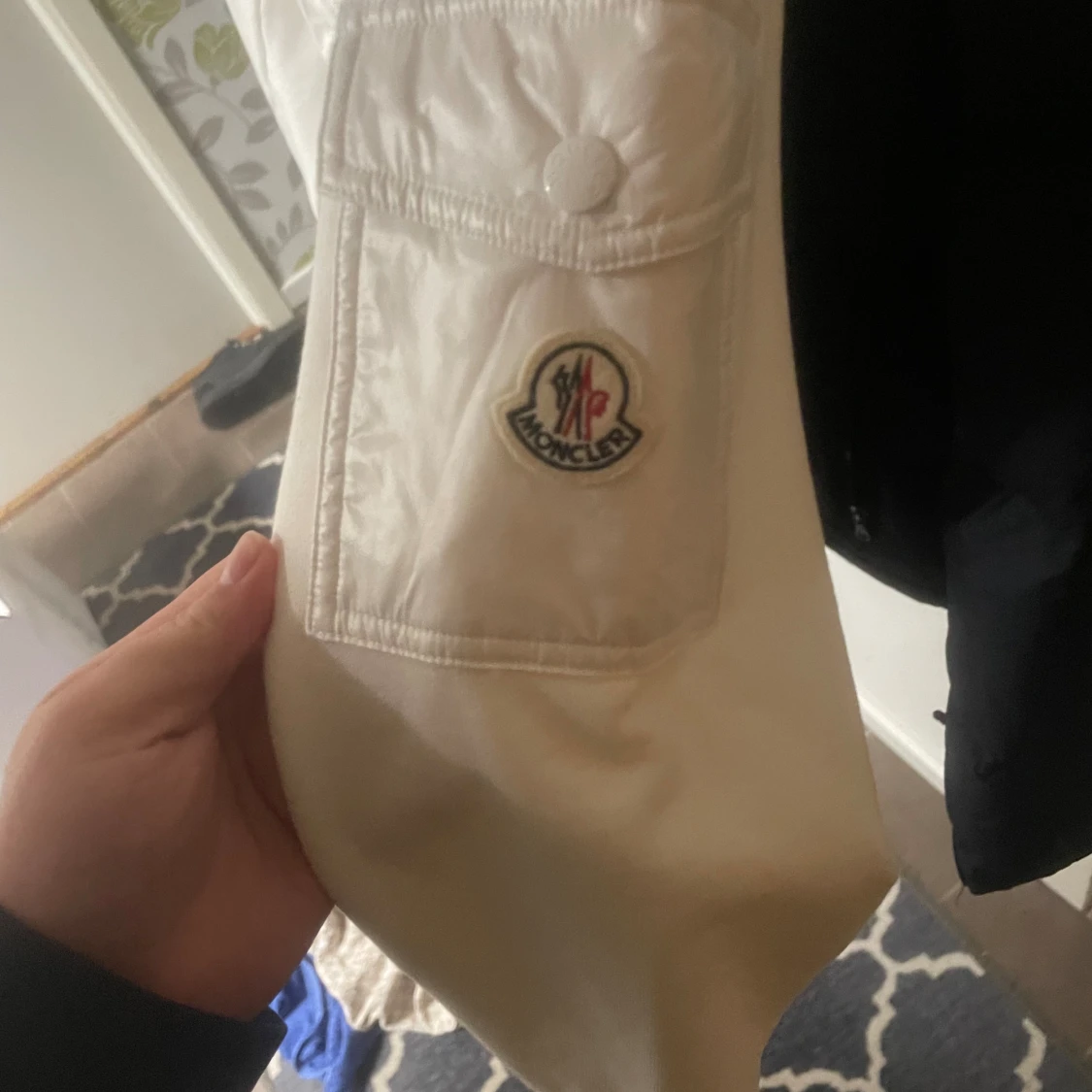 Moncler cardigan vit - 90