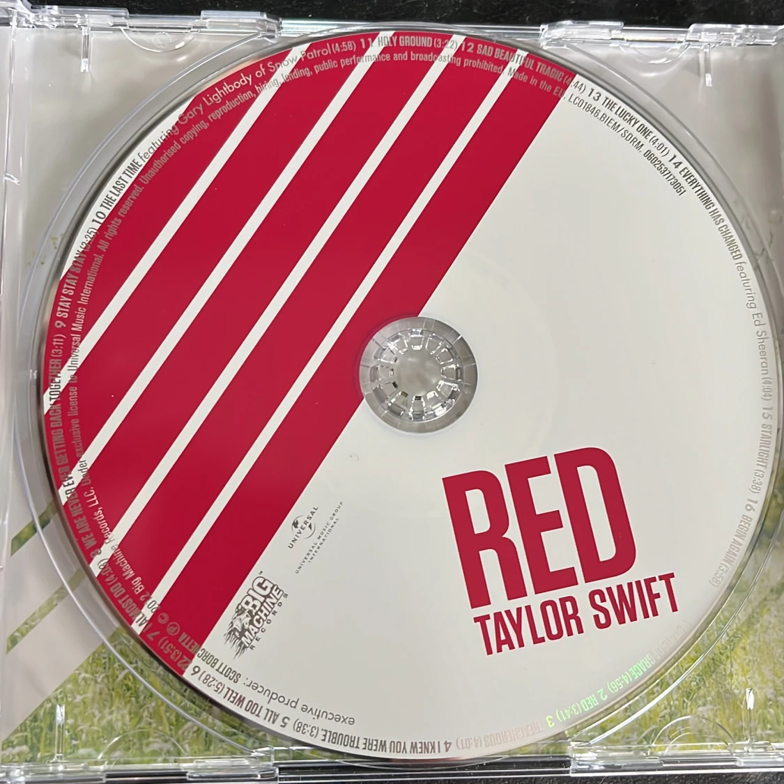 Red - Taylor Swift - cd-skiva - 91
