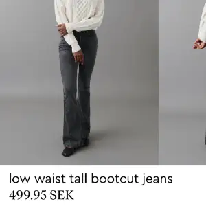 Säljer dessa as snygga jeans från Gina tricot 💞storlek 36