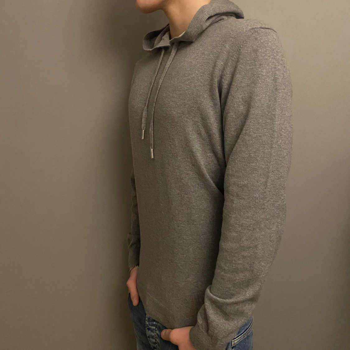 Ragman, kashmir & bomull hoodie - 90