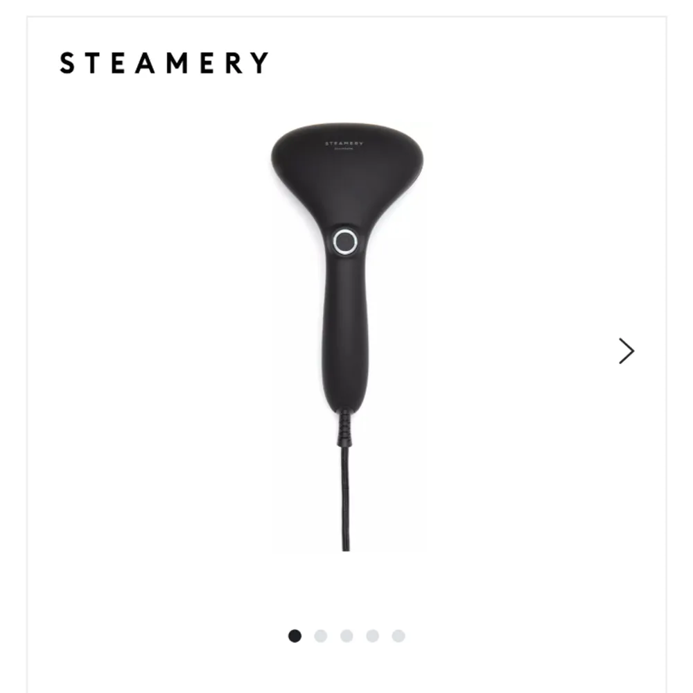 Steamer från steamery i matte black.  Köpt för 999kr Säljes för 500. Övrigt.