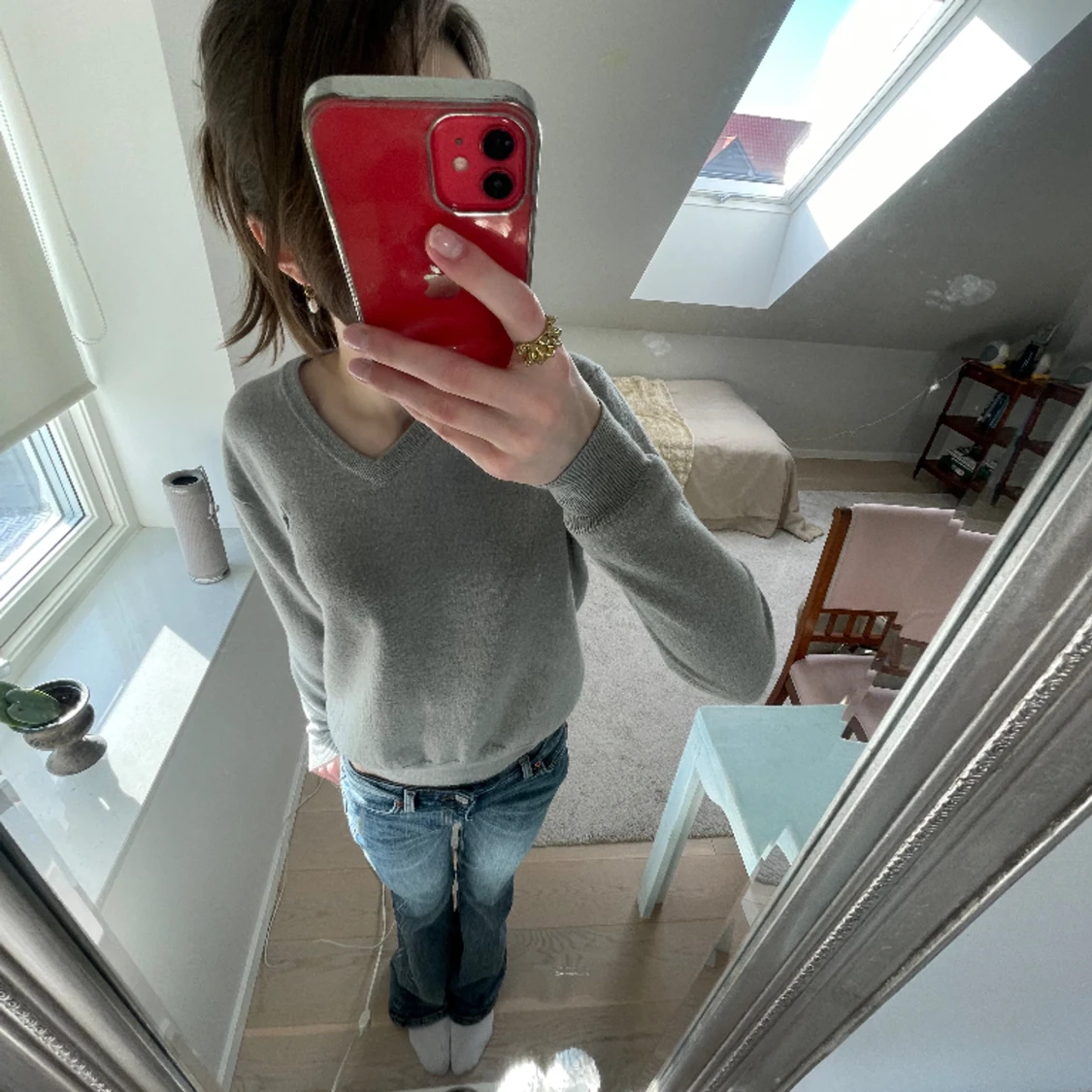 Ralph Lauren stickad tröja! - 90