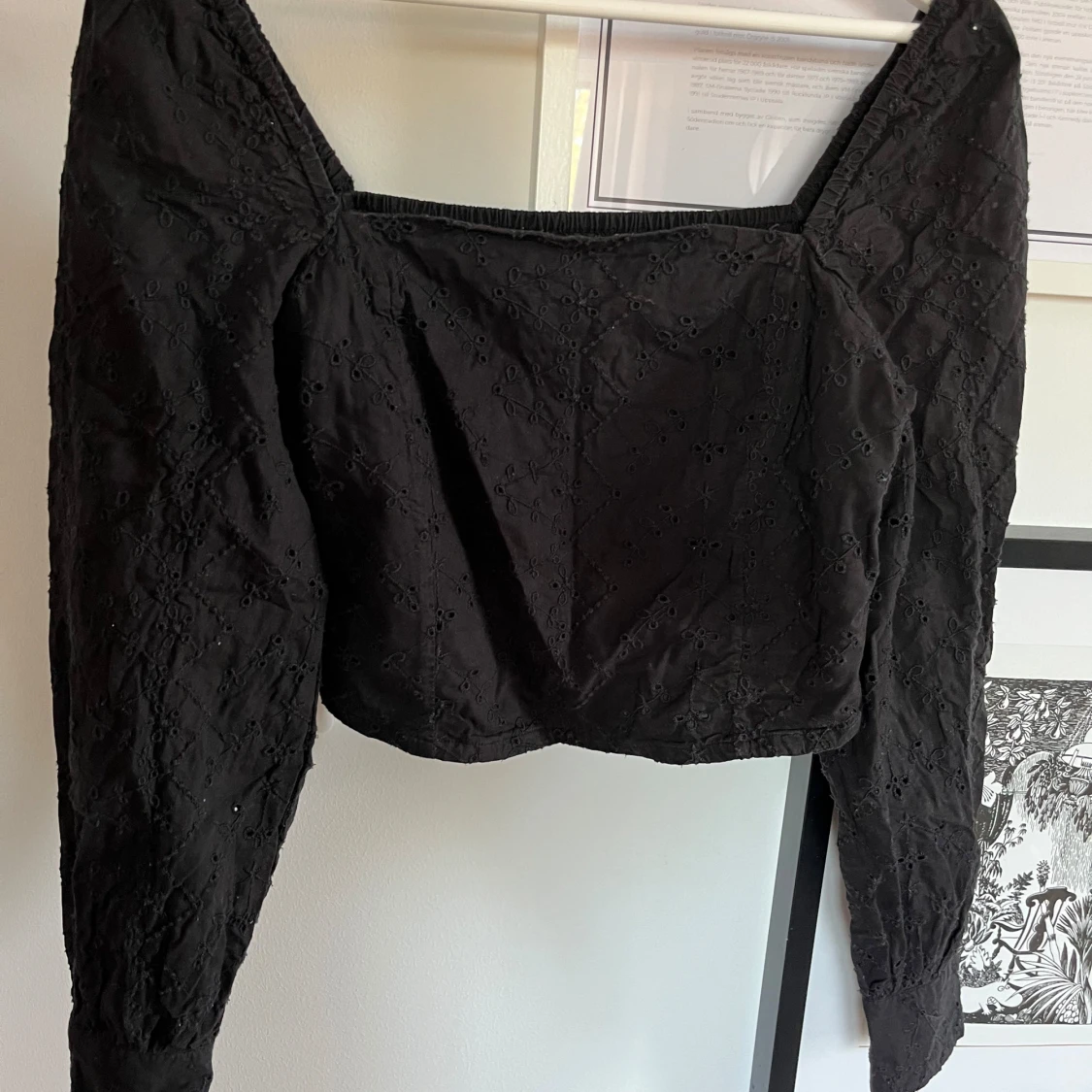 Blus i broderie anglaise - 90