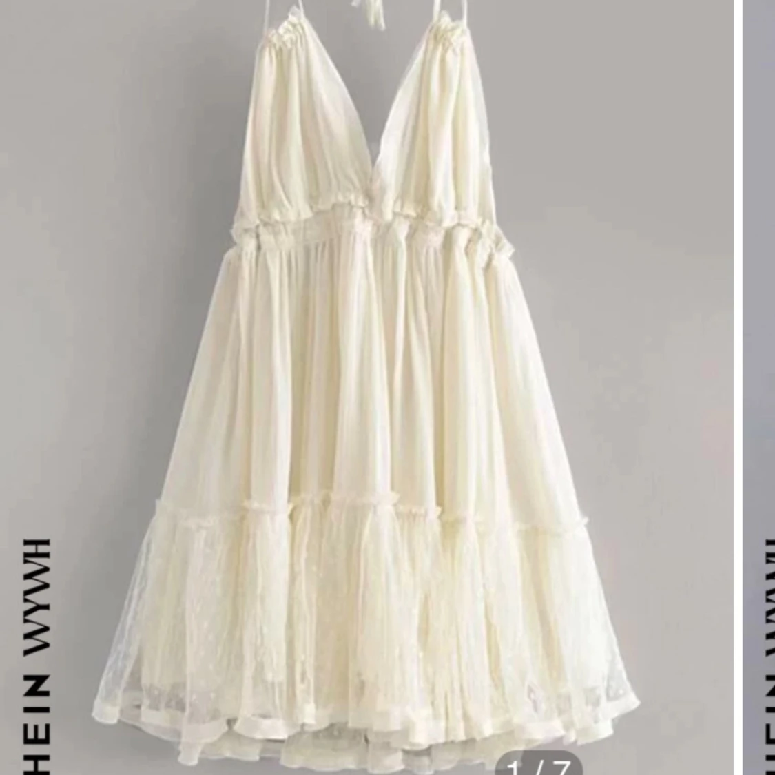 Shein volang klänning