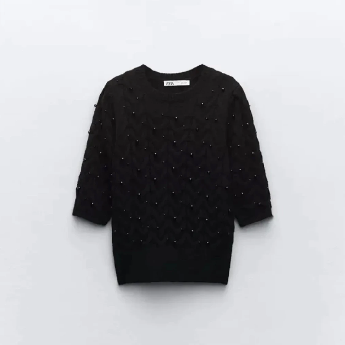 Zara tröja med pälor