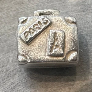 Pandora berlock, resväska - Söt resväska i äkta silver & ALE-märkt