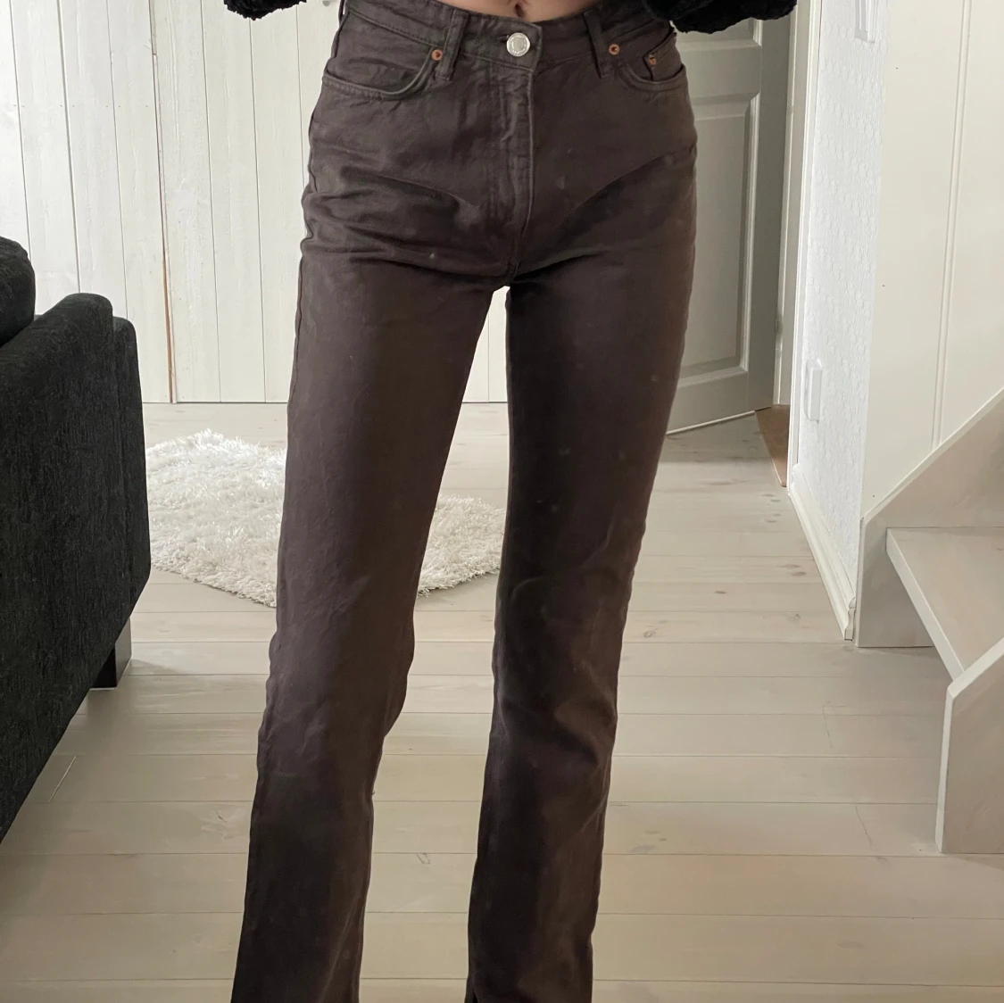 Jeans botcut split bruna - 90