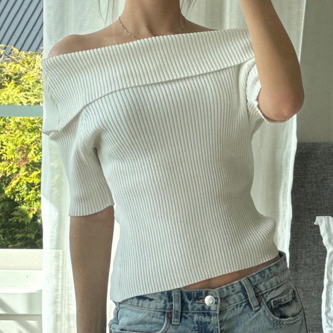 Off shoulder topp