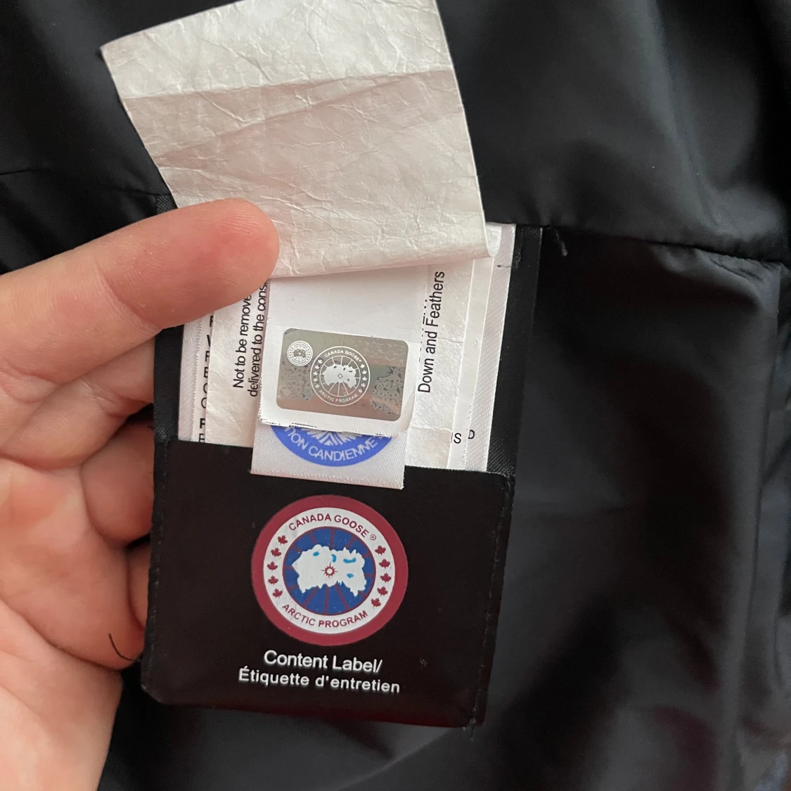  Canada goose jacka Black label  - 92