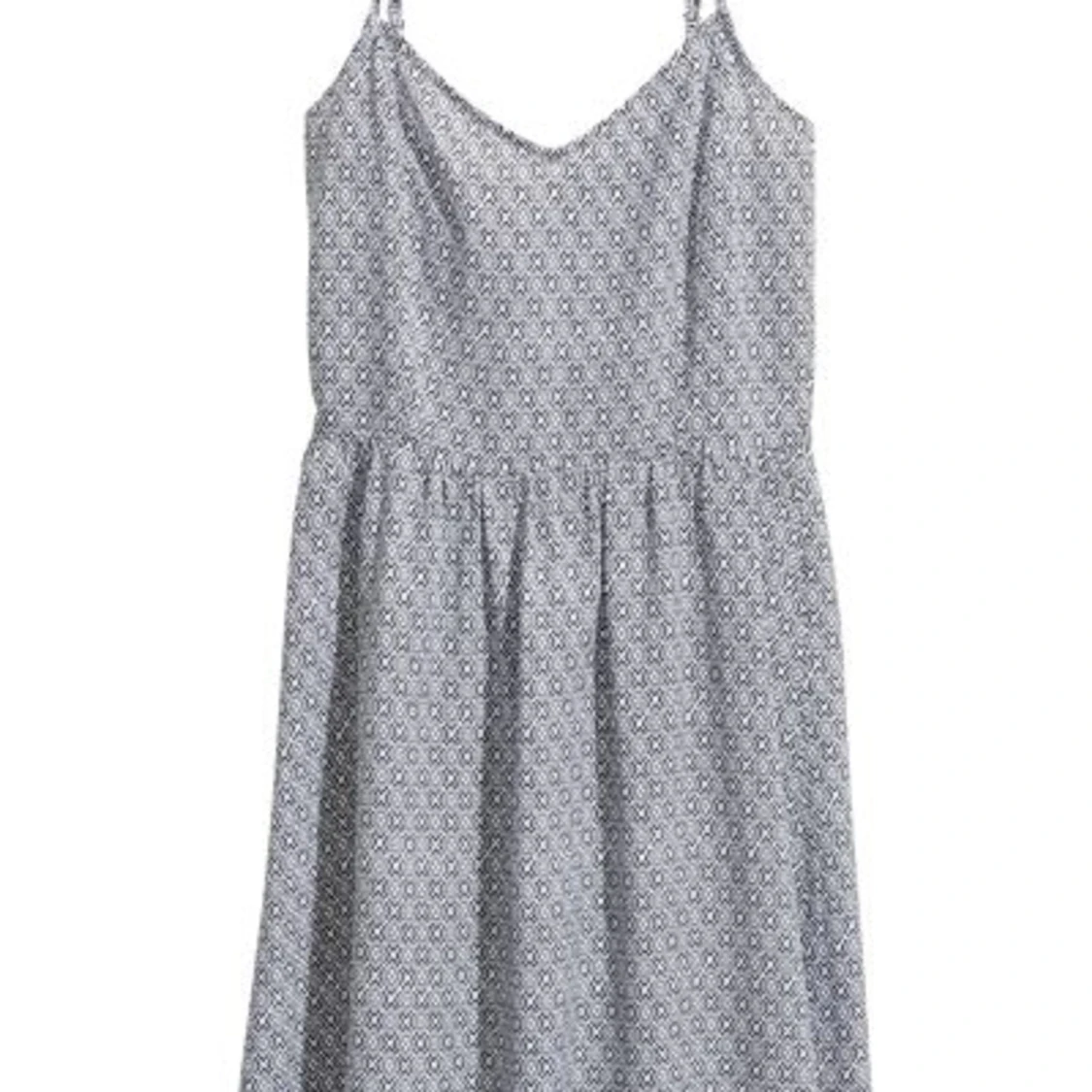 H&M kort mönstrad klänning 34 - 93