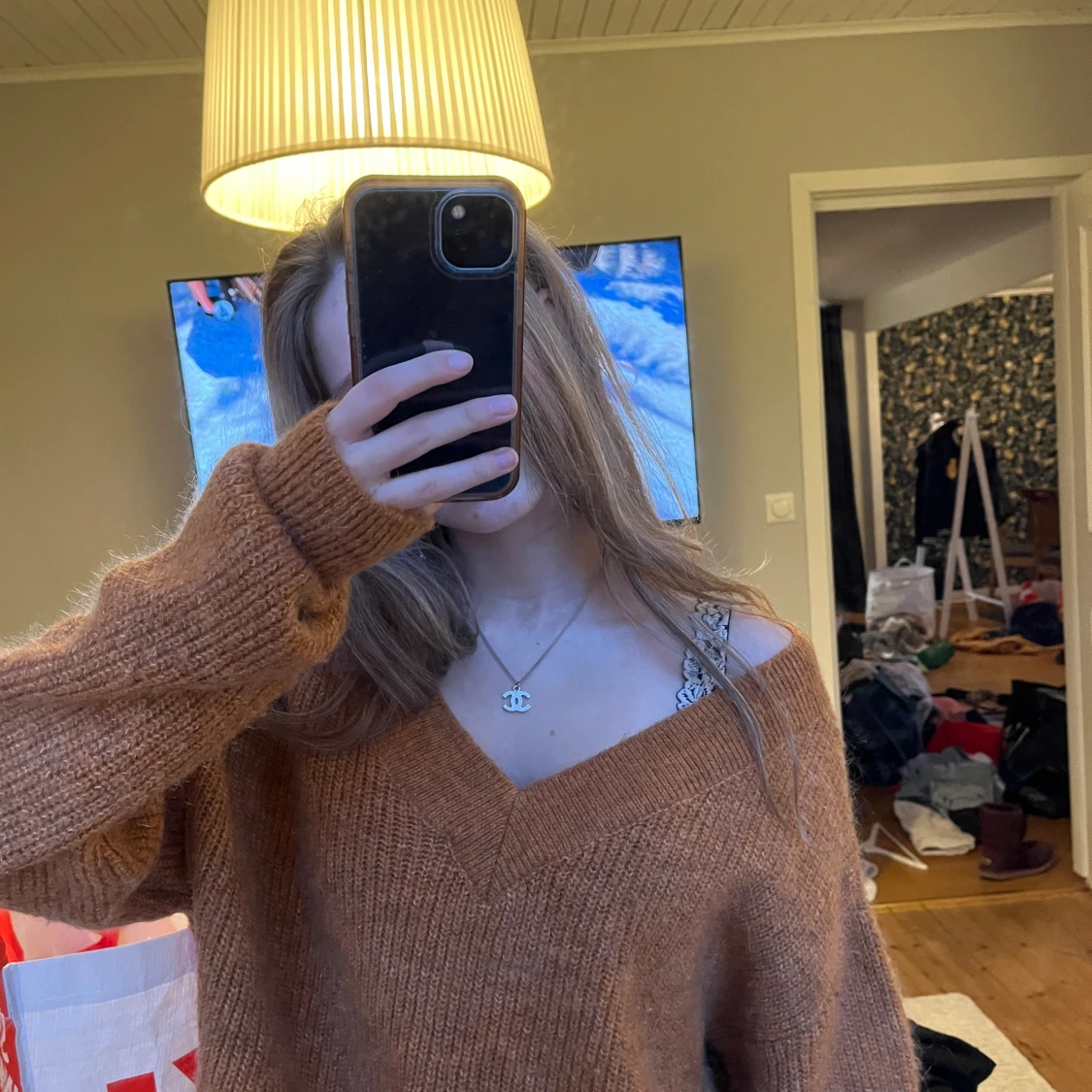 Stickad tröja  - 91