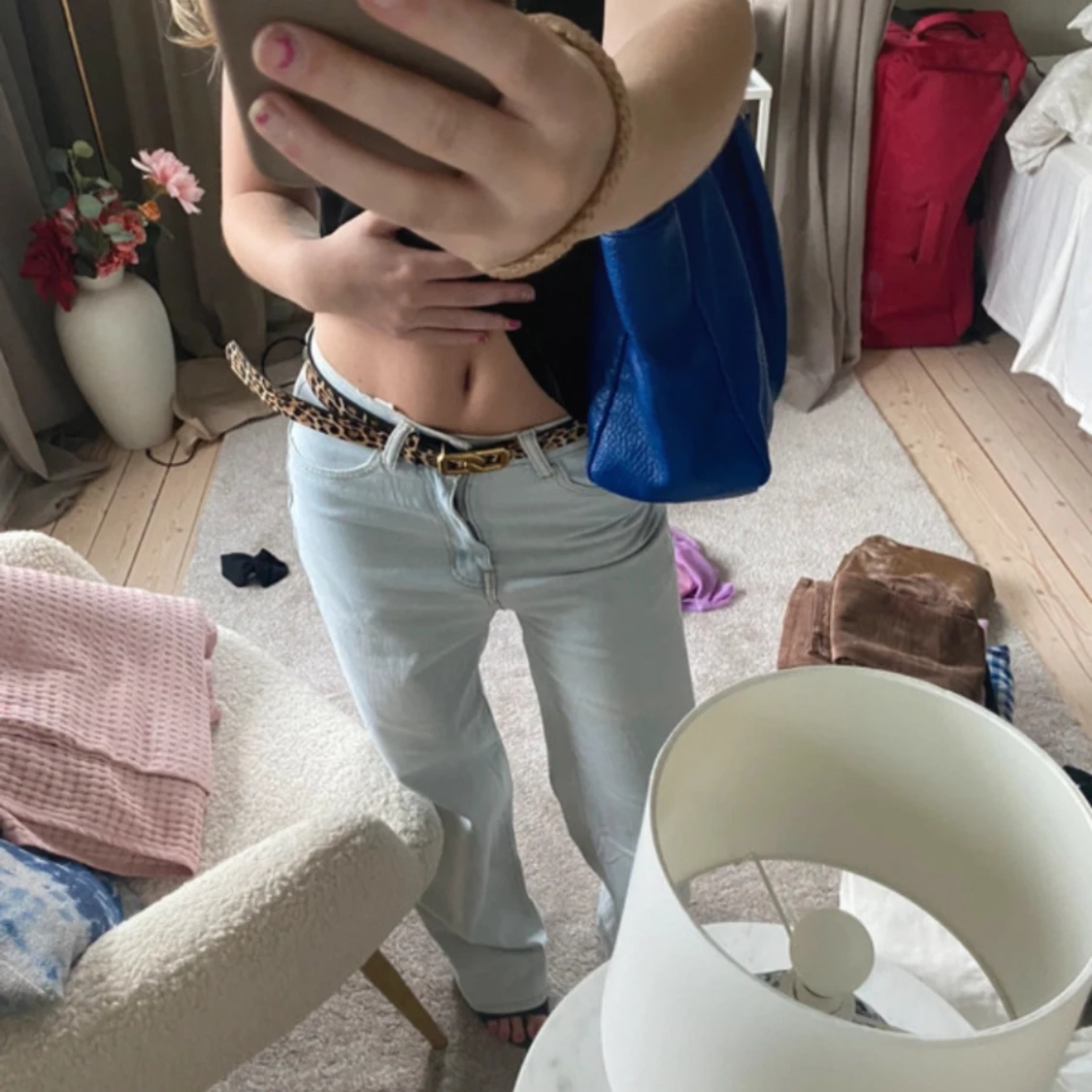 Lågmidjade jeans - 90