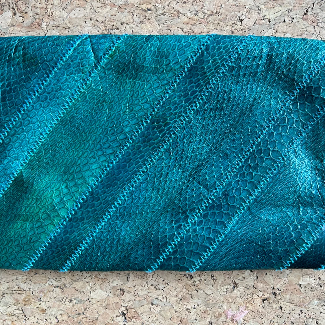 Vintage clutch snake