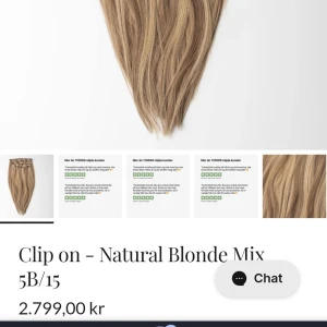 Löshår från myextensions  - Helt nytt, aldrig använt. 60cm 
